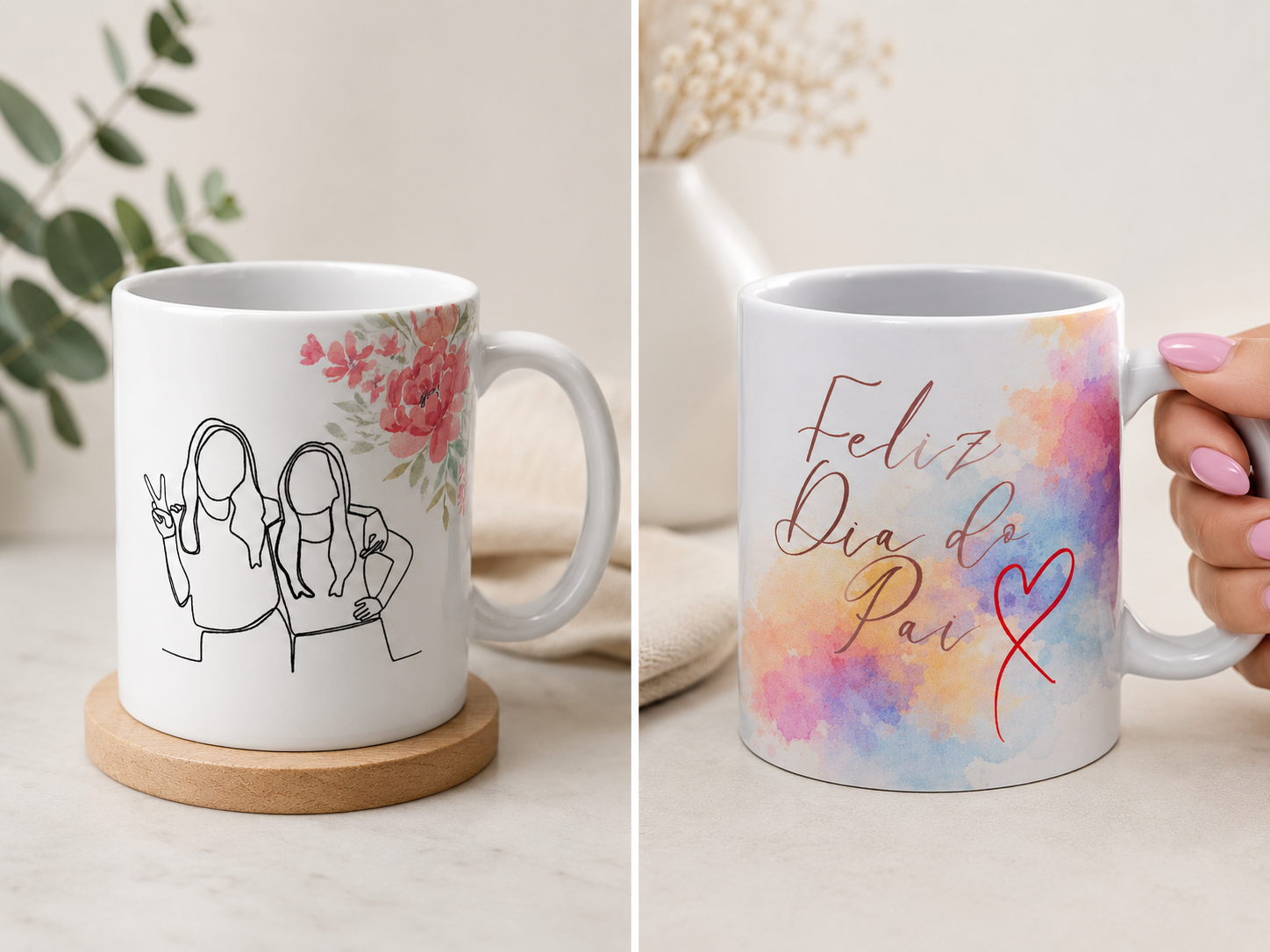 caneca branca 350 ml