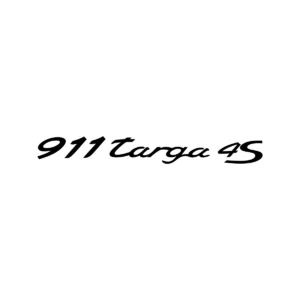 Sticker Porsche - 911 TARGA 4S