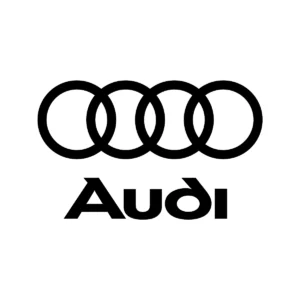 Sticker Audi - Audi + Logo
