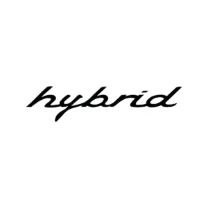 Sticker Porsche – Hybrid