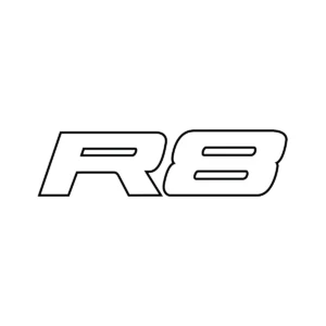 Sticker Audi - R8 (v1)